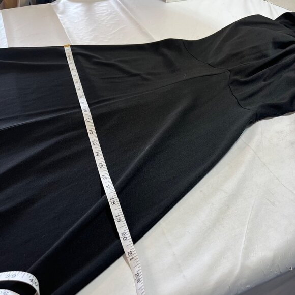 Jack Hartley Miami Vintage 70s 80s Column Formal Disco Evening Halter Dress - Picture 7 of 10